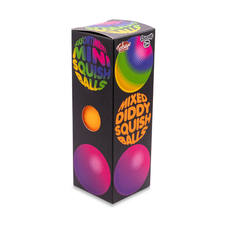 SCRUNCHEMS MIXED DIDDY SQUISH BALLS - 3PK