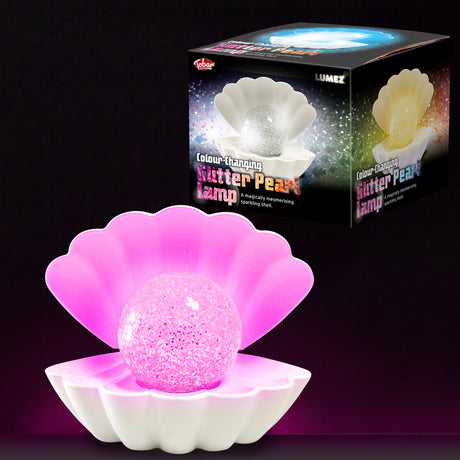 LUMEZ COLOUR CHANGING GLITTER PEARL LAMP