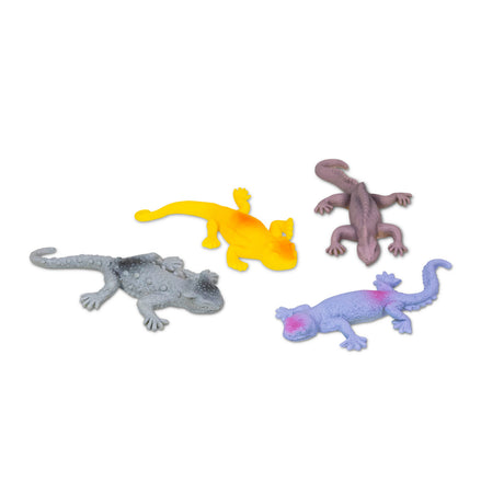 MINI COLOUR CHANGING LIZARDS 4PK
