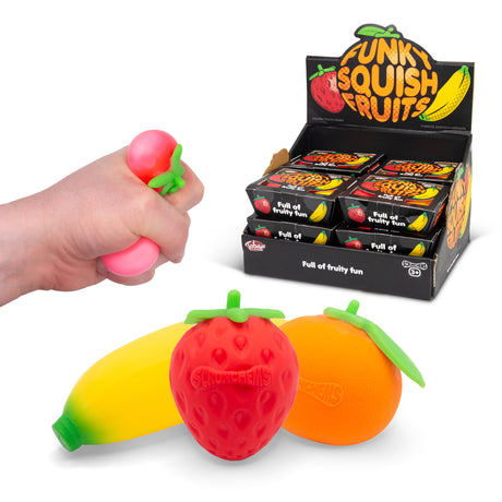 SCRUNCHEMS FUNKY SQUISH FRUITS