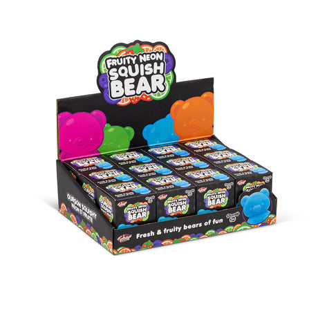 SCRUNCHEMS FRUITY NEON SQUISH BEARS