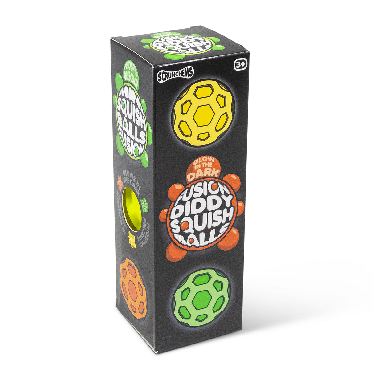 SCRUNCHEMS FUSION DIDDY SQUISH BALLS - 3PK