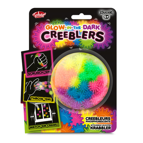SCRUNCHEMS GLOW IN THE DARK CREEBLERS