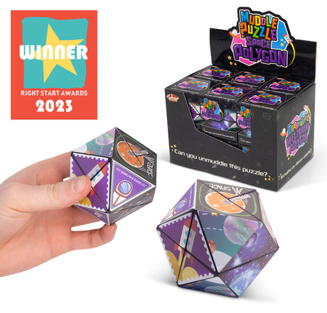 SPACE POLYGON MUDDLE PUZZLE