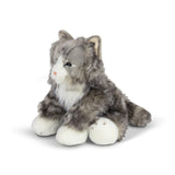 ANIMIGOS WORLD OF NATURE GREY FLUFFY CAT