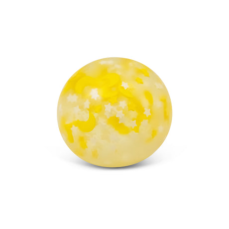 SCRUNCHEMS MOONS AND STARS GLOW IN THE DARK SQUISH BALL