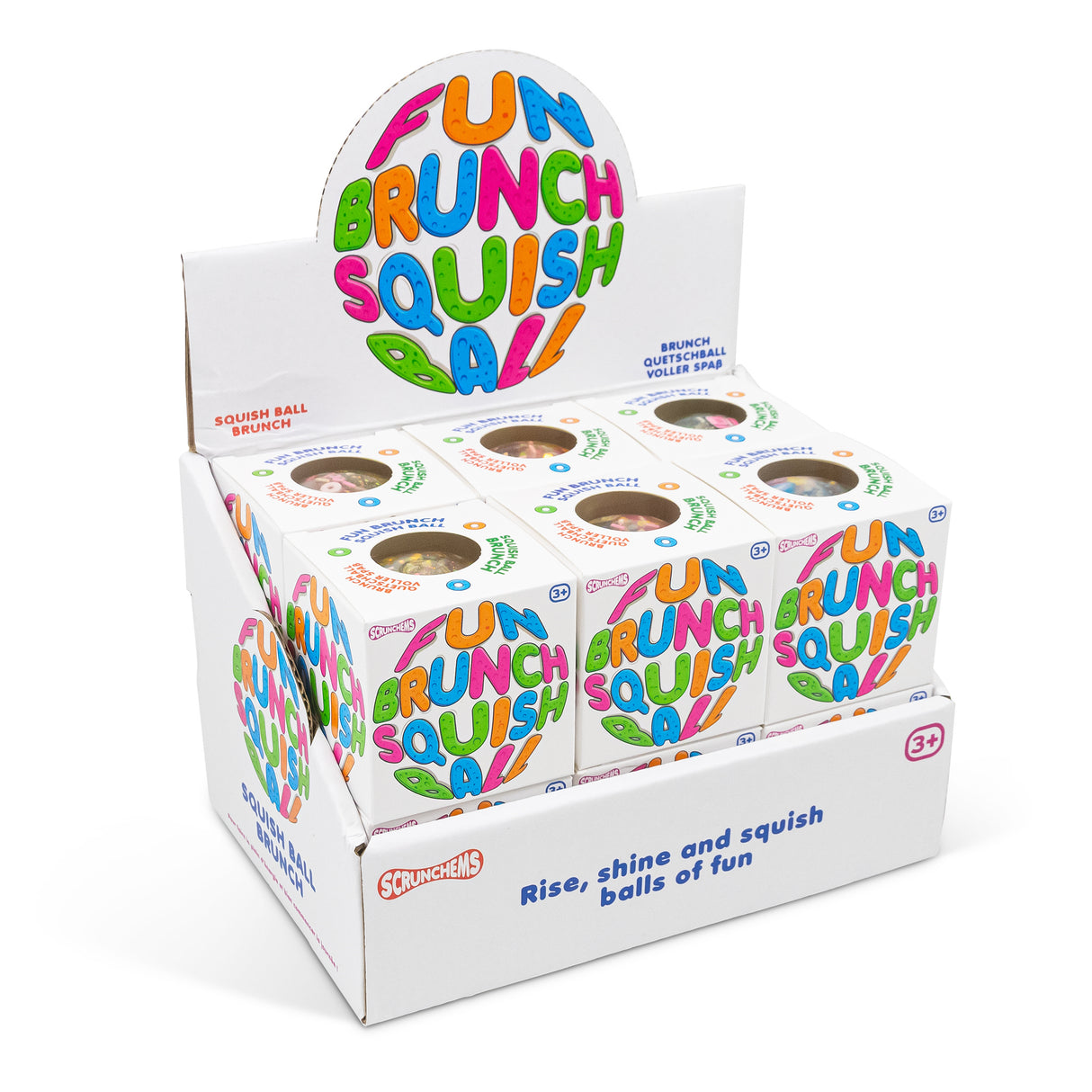 SCRUNCHEMS FUN BRUNCH SQUISH BALL