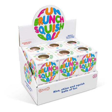 SCRUNCHEMS FUN BRUNCH SQUISH BALL
