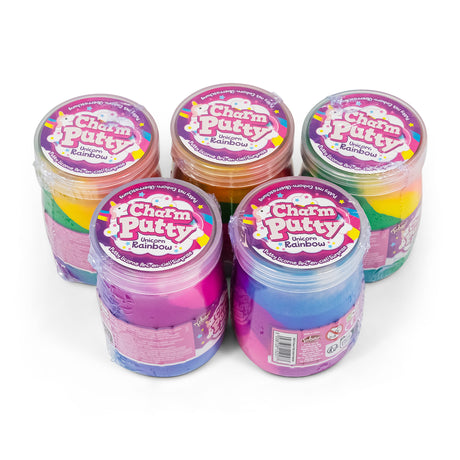 CHARM PUTTY UNICORN RAINBOW