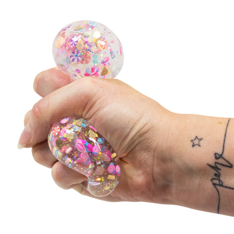 SCRUNCHEMS PARTY DIDDY SQUISH BALLS - 3PK