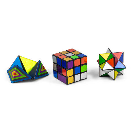 METALLIC MUDDLE PUZZLE TRIPLE PACK