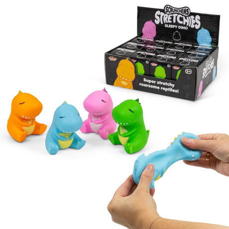 SCRUNCHEMS STRETCHIES SLEEPY DINO