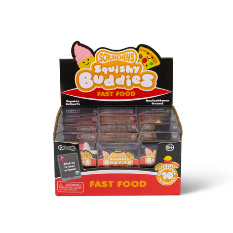 SCRUNCHEMS SQUISHY BUDDIES - FAST FOOD