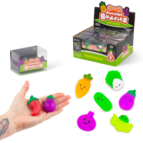SCRUNCHEMS SQUISHY BUDDIES - VEGTASTIC