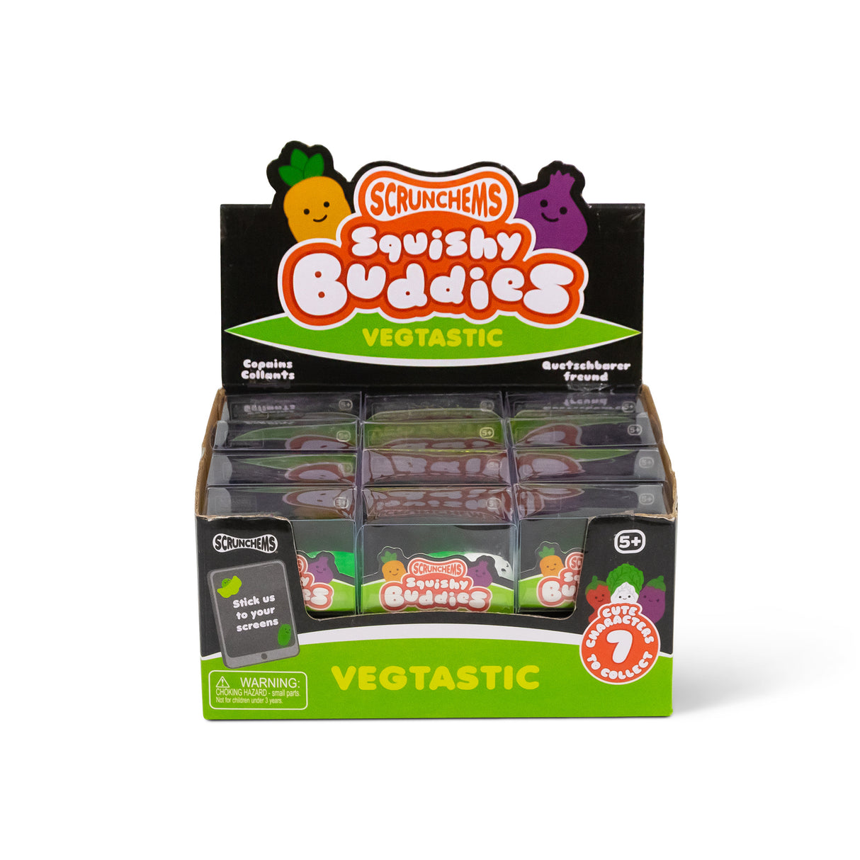 SCRUNCHEMS SQUISHY BUDDIES - VEGTASTIC
