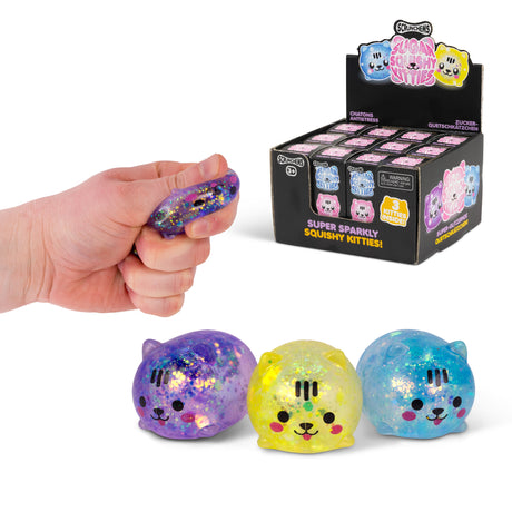 SCRUNCHEMS DIDDY SQUISHY KITTIES - 3PK
