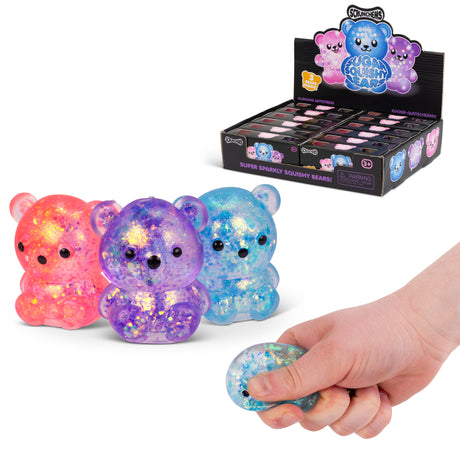 SCRUNCHEMS SUGAR DIDDY BEARS - 3PK