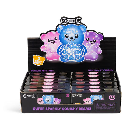 SCRUNCHEMS SUGAR DIDDY BEARS - 3PK