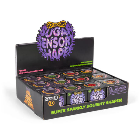 SCRUNCHEMS SENSORY SUGAR SHAPES