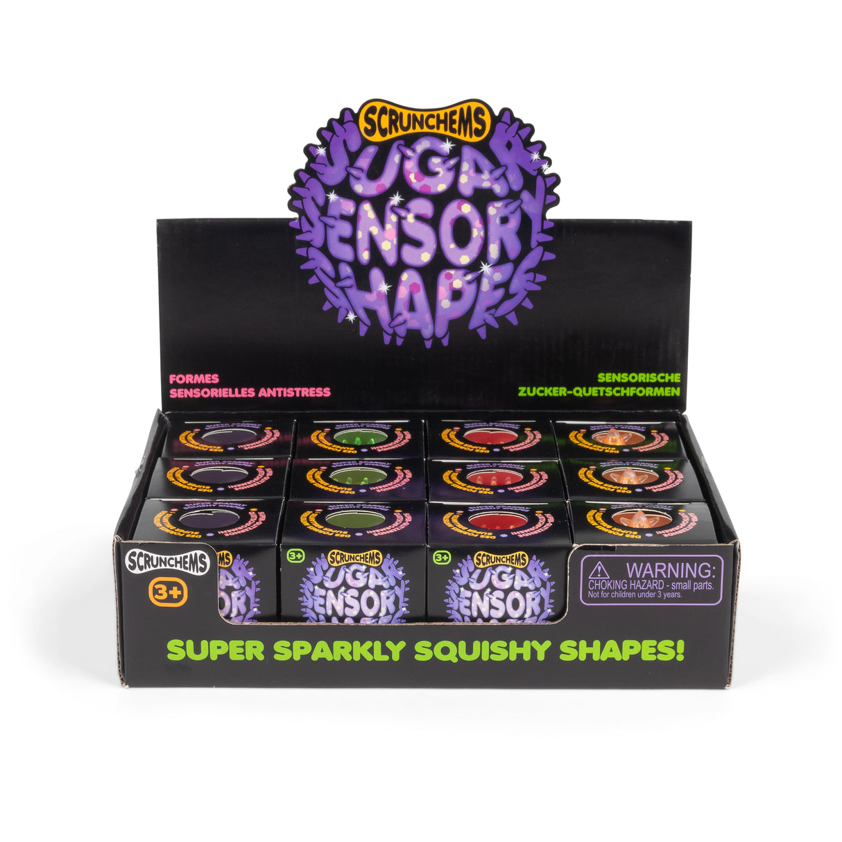 SCRUNCHEMS SENSORY SUGAR SHAPES