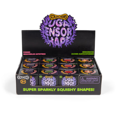 SCRUNCHEMS SENSORY SUGAR SHAPES