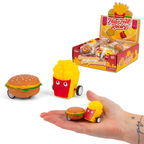 PULL BACK & GO FAST FOOD RACERS
