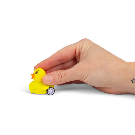 PULL BACK & GO RUBBER DUCK RACERS