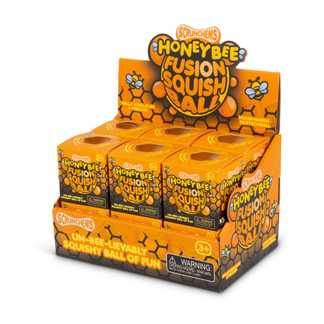 SCRUNCHEMS HONEYBEE FUSION SQUISHBALL