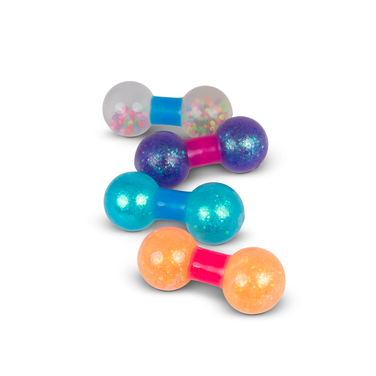 SCRUNCHEMS DUMBELL SQUISH AND SWIRL