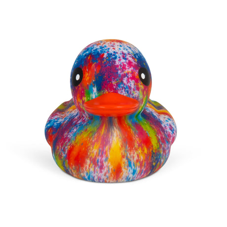 TIE DYE RUBBER DUCK