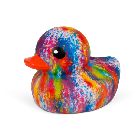 TIE DYE RUBBER DUCK