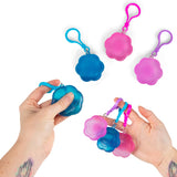 SCRUNCHEMS FLOWER POWER SUGAR KEYCHAIN