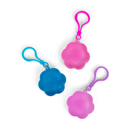 SCRUNCHEMS FLOWER POWER SUGAR KEYCHAIN