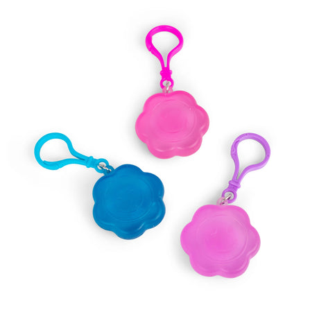 SCRUNCHEMS FLOWER POWER SUGAR KEYCHAIN