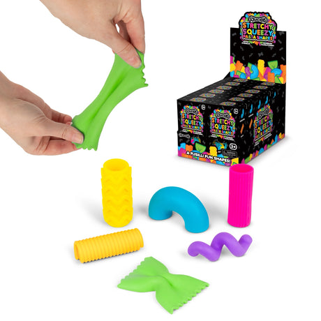 SCRUNCHEMS STRETCHY SQUEEZY PASTA SHAPES