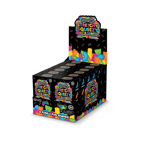 SCRUNCHEMS STRETCHY SQUEEZY PASTA SHAPES