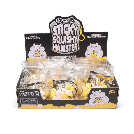 SCRUNCHEMS STICKY SQUISHY HAMSTER