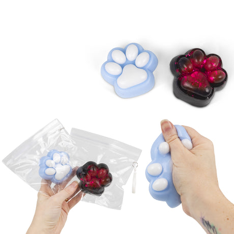 SCRUNCHEMS STICKY SQUISHY PAW PRINTS