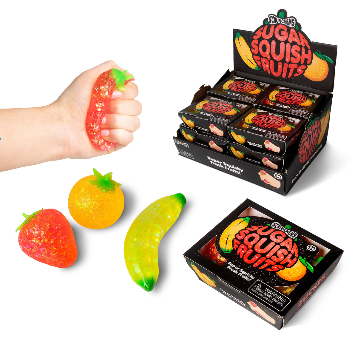 SCRUNCHEMS SUGAR SQUISH FRUITS One For Fun scrunchems-sugar-squish-fruits-one-for-fun