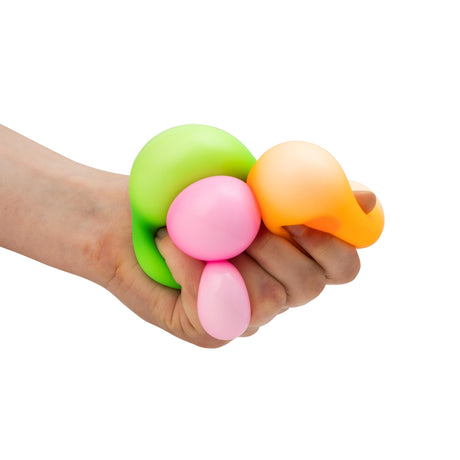 SCRUNCHEMS NEON DIDDY SQUISH BALLS - 3PK