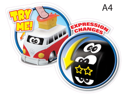 BB JUNIOR VW VOLKSWAGEN PRESS & GO