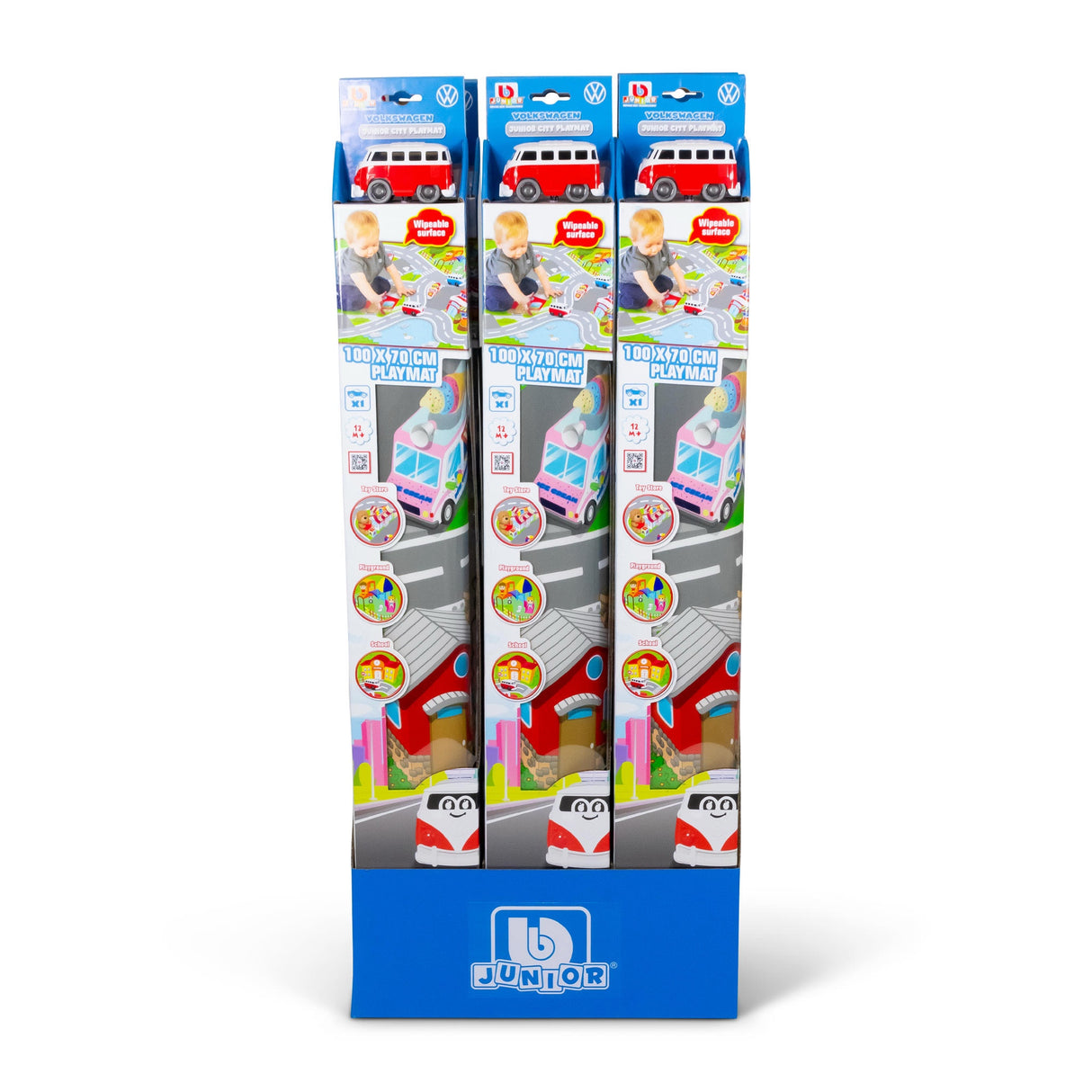 BB JUNIOR VOLKSWAGEN SAMBA VAN JUNIOR CITY PLAYMAT (BOX)