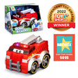 BB JUNIOR PUSH & GLOW FIRE TRUCK