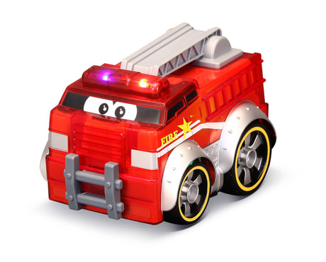 BB JUNIOR PUSH & GLOW FIRE TRUCK