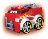 BB JUNIOR PUSH & GLOW FIRE TRUCK