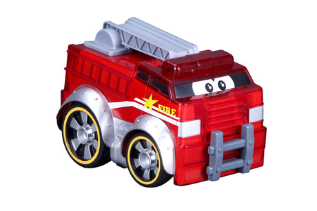 BB JUNIOR PUSH & GLOW FIRE TRUCK