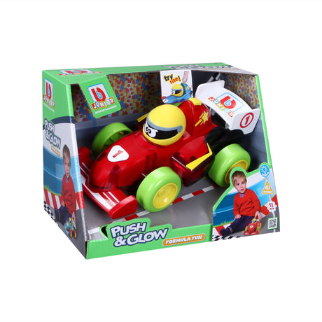 BB JUNIOR PUSH & GLOW F1 CAR