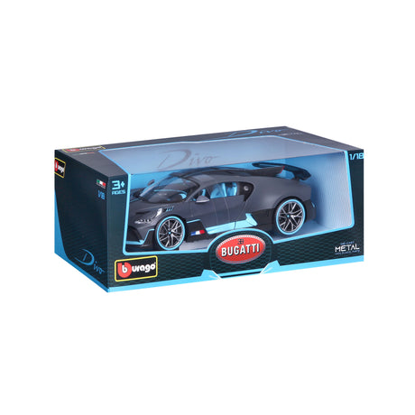 1:18 BUGATTI DIVO FLAT DARK GREY