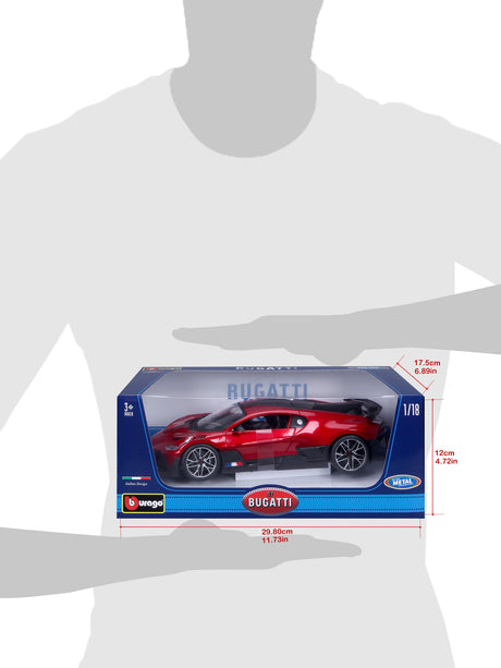 1:18 BUGATTI DIVO - RED