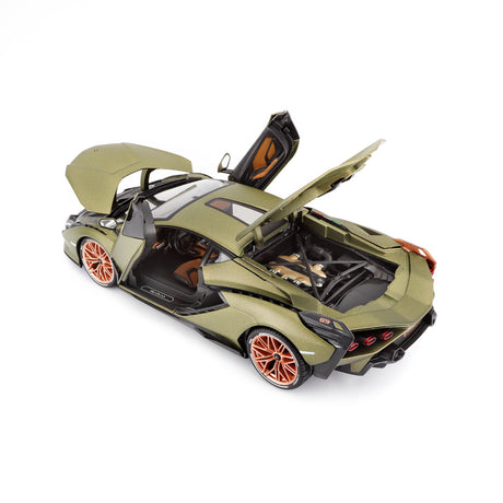 1:18 LAMBORGHINI SIAN METALLIC GREEN